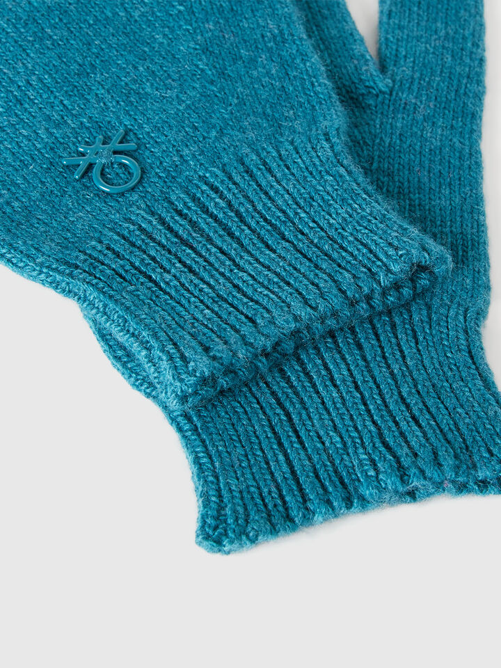 KNITTED GLOVES Junior Boy image number 3